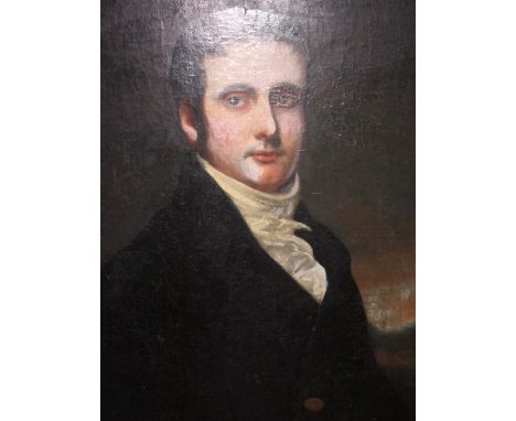 ENGLISH SCHOOL 19TH CENTURY
Head and Shoulder Portrait of a Gentleman
Oil on Canvas
70cm x 54cm