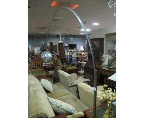 A DESIGNER FLOOR STANDARD LAMP by Arco A. & P.G. Castiglioni, 1962 inscribed "Special Numbered Series 40 Year Anniversary Flo