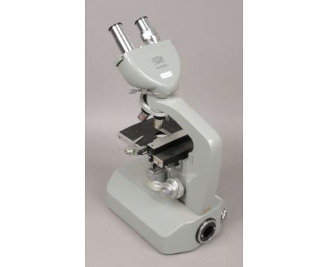 Kiowa Tokyo vintage manual biological microscope No. 760066 