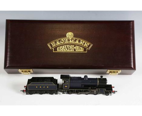 A Bachmann Branch-Line gauge OO special edition 2-8-0 Fowler locomotive 88 and tender in SDJR blue livery, cased, together wi