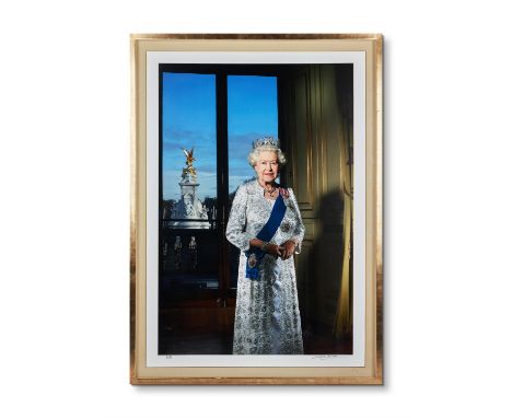 λ  JOHN SWANNELL (BRITISH B. 1946)HM QUEEN ELIZABETH II'S DIAMOND JUBILEE, 2012Chromogenic print, flush-mounted on formcore b