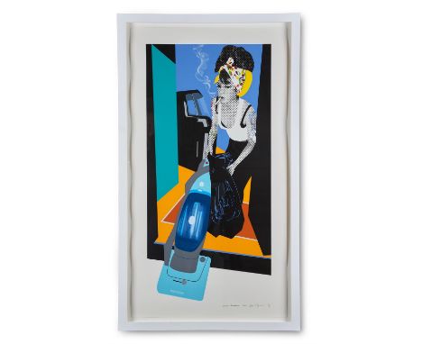 λ  GERALD LAING (BRITISH 1936-2011)DOMESTIC PERSPECTIVE, 2009Screenprint printed in colours Signed in pencil, numbered 37/90,