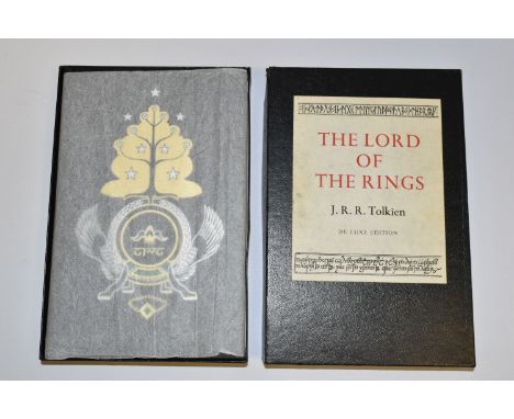 TOLKIEN; J.R.R. The Lord Of The Rings De Luxe India Paper Edition 4th Impression, published by George Allen &amp; Unwin Ltd 1