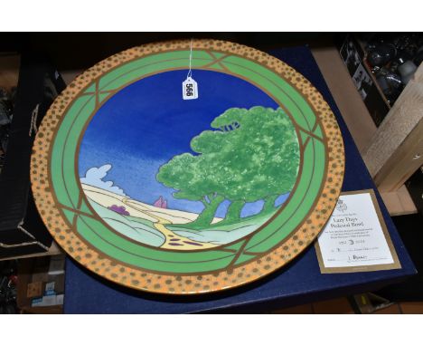 A BOXED LIMITED EDITION ROYAL WORCESTER 'LAZY DAYS' PEDESTAL BOWL, in celebration of Royal Worcester's 250th Anniversary, 175