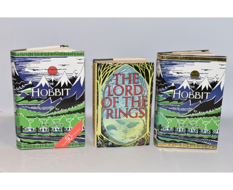 TOLKIEN; J.R.R. Three hardback titles, The Lord Of The Rings, first published in one volume by Unwin 1978, this is a 3rd Impr