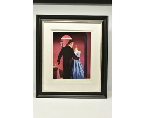 JACK VETTRIANO (SCOTTISH 1951) 'ALTAR OF MEMORY', a signed limited edition silkscreen print on paper depicting a male figure 