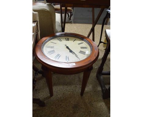 Modern circular clock table