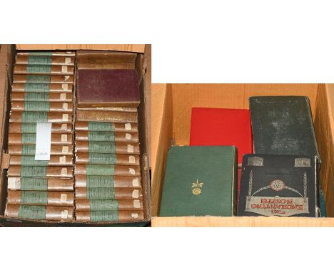 Scott (Walter). The Miscellaneous Prose Works, Edinburgh: Robert Cadell, 1834-6. 27 volumes of 28 (lacking volume 20), 8vo, o