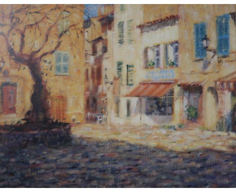 JOHN MACKIE&nbsp;St Tropez, print, 38 x 48cm and five other works (6) Condition Report:Available upon request