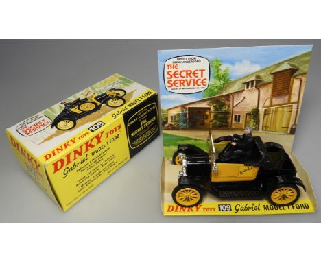 DINKY TOYS - 109 GABRIEL MODEL T FORD MINT & BOXED 