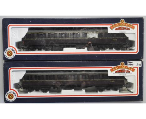 BACHMANN 2 BR MK1 SUBURBAN MAROON COACHES 