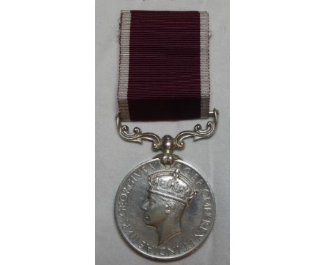 MEDALS - LONG SERVICE & GOOD CONDUCT INDIAN ARMY TO 10153 NAIK JAHAN KHAN 10-7 RAJPUT.R. 