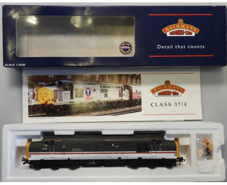 BACHMANN CLASS 37-4 DIESEL 37431 INTERCITY BULLIDAE 