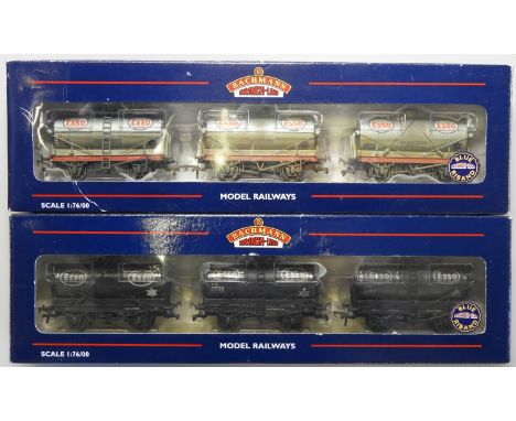 BACHMANN 2 SETS OF 3 - 14TN TANK WAGONS ESSO 