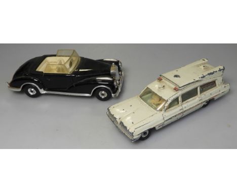 DINKY CITROEN AMBULANCE & CORGI MERCEDES-BENZ 