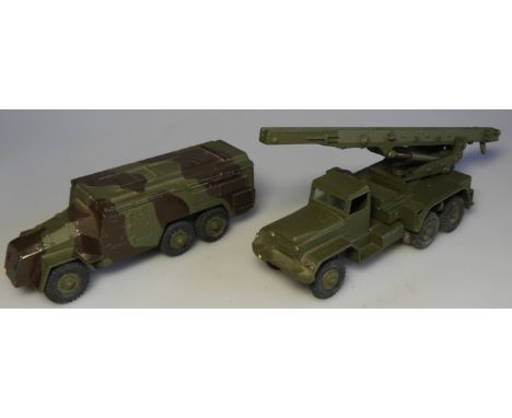 DINKY TOYS - 677 ARMOURED COMMAND & 665 HONEST JOHN LAUNCHER 