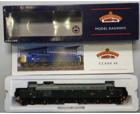 BACHMANN CLASS 40 DIESEL D368 BR GREEN 