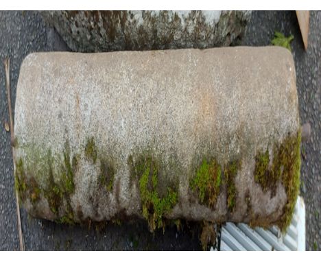A 1.42m granite roller