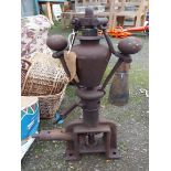 A steam engine governor from South Georgia