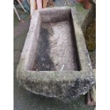 An old 1.33m granite trough