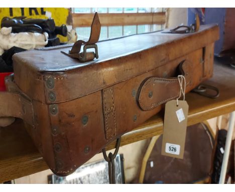A First World War period leather ammunition bag