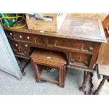 An oak desk - for restoration