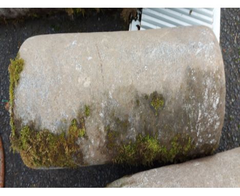 An 80cm granite field roller