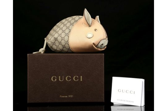 gucci pig coin purse