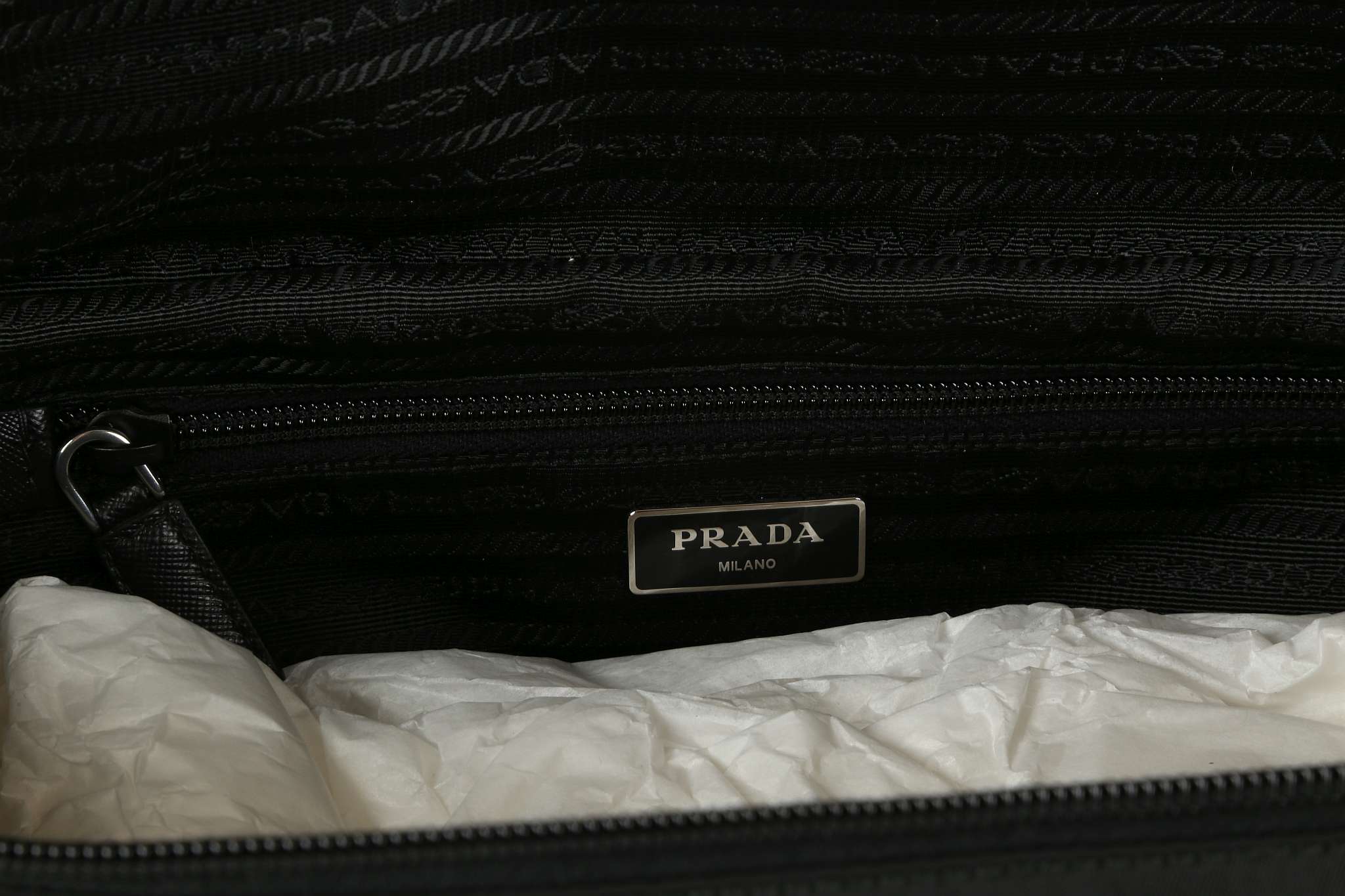 prada bandoliera tessuto nylon