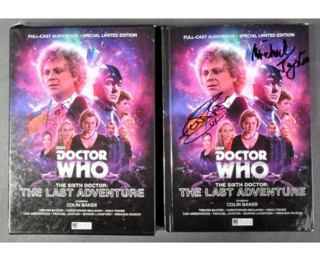 From the collection of actor Michael Jayston – Doctor Who - Big Finish 'The Sixth Doctor: The Last Adventure' audio CD boxset