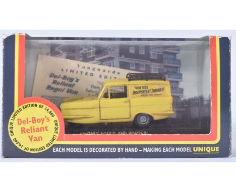 Only Fools &amp; Horses - Lledo / Vanguards - a vintage Lledo made Only Fools &amp; Horses 'Del-Boy's Reliant Regal Supervan 