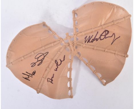 Star Wars - Ewoks - an original vintage Kenner / Palitoy made Ewok ' Combat Glider ' wings playset, autographed by x3 Ewok ac