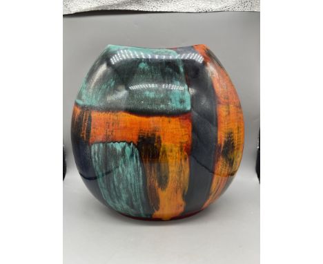 Large Poole Pottery Gemstones Purse Vase.
Good condition, no damage. 