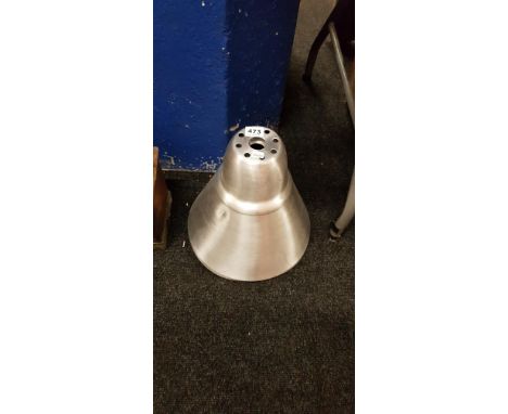 2 INDUSTRIAL LIGHT SHADES