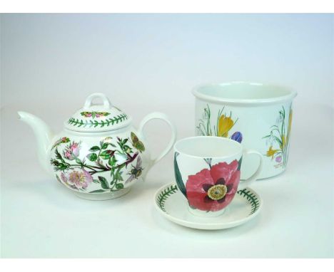 A collection of Portmeirion Botanic Garden coffee and tablewares(approximately 40 pieces)