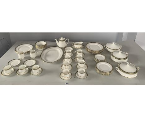 Part Paragon and Royal Albert 'Kensington' design tea and dinner sets- 48pc Paragon by appointment to HM Queen potters, teapo