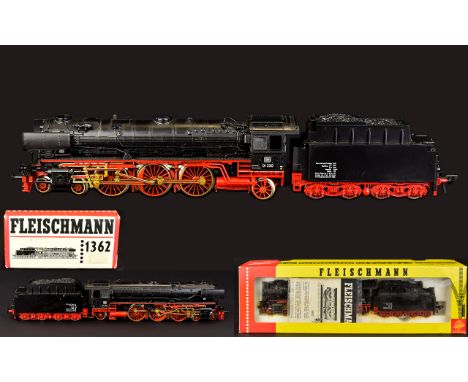 Fleischmann HO - 1362 Model 4-6-2 DB Steam Locomotive and Tender. In Mint / Unused Condition. Comes with Original Box and Pap