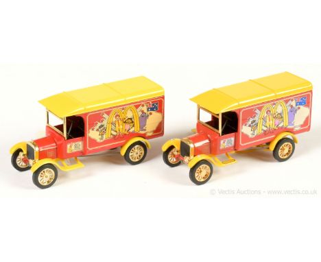 Matchbox Models of Yesteryear pair of Pre-production trial models - YCH02/1 Ford Model TT Van "Ronald McDonald House" (1) dar
