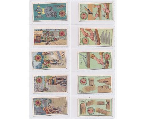 Churchman 1916 Boy Scouts first series complete set of 50, in good to very good condition, apart form one with a light stain 