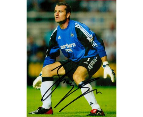 Football Shay Given signed Newcastle United 10x8 colour photo. Seamus John James Shay Given (born 20 April 1976) is an Irish 