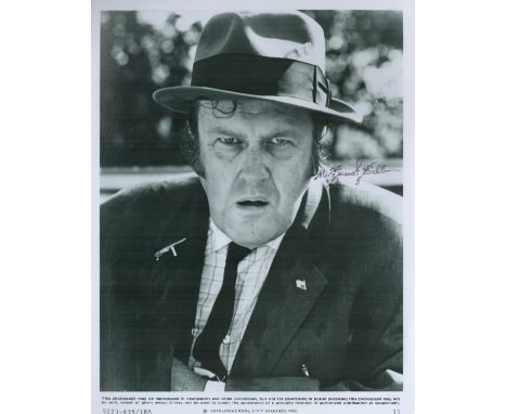 M. Emmet Walsh signed 10x8 black and white photo. Walsh is an American actor who has appeared in over 200 films and televisio