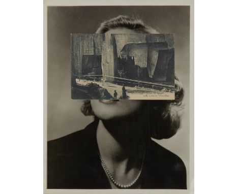 John Stezaker, British b.1949 - Mask LXII, 2007; collage, 25.5 x 20.2 cm (ARR) Provenance: with The Approach, London, AP-STEZ