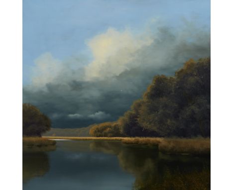Lawrence Coulson, British b.1962 - Summer Light; oil on board, signed lower right 'Lawrence Coulson', titled to gallery label
