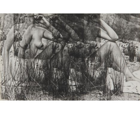 John Stezaker, British b.1949 - Veil, 1981; Xerox collage, photocopy of the signature and date attached to the reverse of the