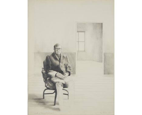 Terry Willson,British b.1948 - Anonymous Portrait no.2; pencil and pastel on paper, signed lower right 'T Willson' and titled