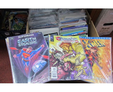 Comics - A quantity of 90's and later Marvel DC and Independant titles, to include Batman, X-Men, Thundercats, She Hulk, etc 