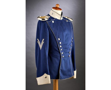 Militaria Deutschland - Preussen : Ulanka für Leutnant, bzw. Fähnrich im 13. Ulanen - Regiment (1. Hannoversches - Königs-Ula