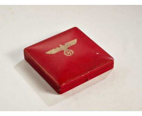 Orden und Ehrenzeichen - Deutscher-Adler-Orden : Deutscher Adler Orden: Verleihungsetui zur 2. Stufe , 1. Modell (Steckkreuz)