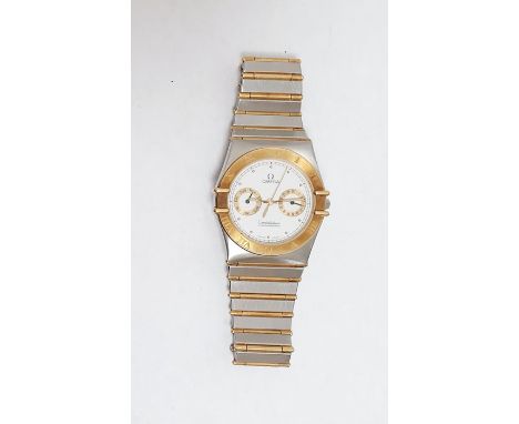 Gents Omega Constellation chronometer wristwatch with subsidiary weekday and dates dialCondition ReportWe do not guarantee wo