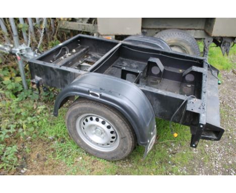 A LIGHTING TOWER BASE TRAILER